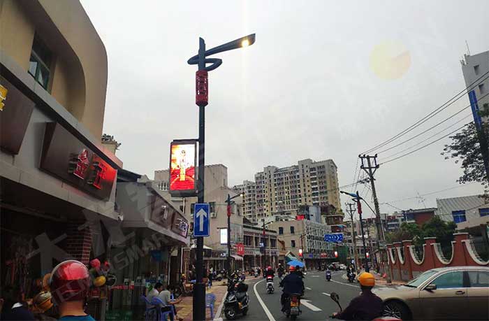 鄉(xiāng)村非遺傳播燈桿廣告屏活態(tài)化展示 鄉(xiāng)村非遺傳播燈桿廣告屏活態(tài)化展示