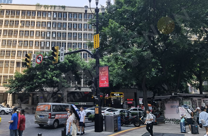 鄉(xiāng)村復雜環(huán)境燈桿廣告屏耐用性設(shè)計 鄉(xiāng)村復雜環(huán)境燈桿廣告屏耐用性設(shè)計